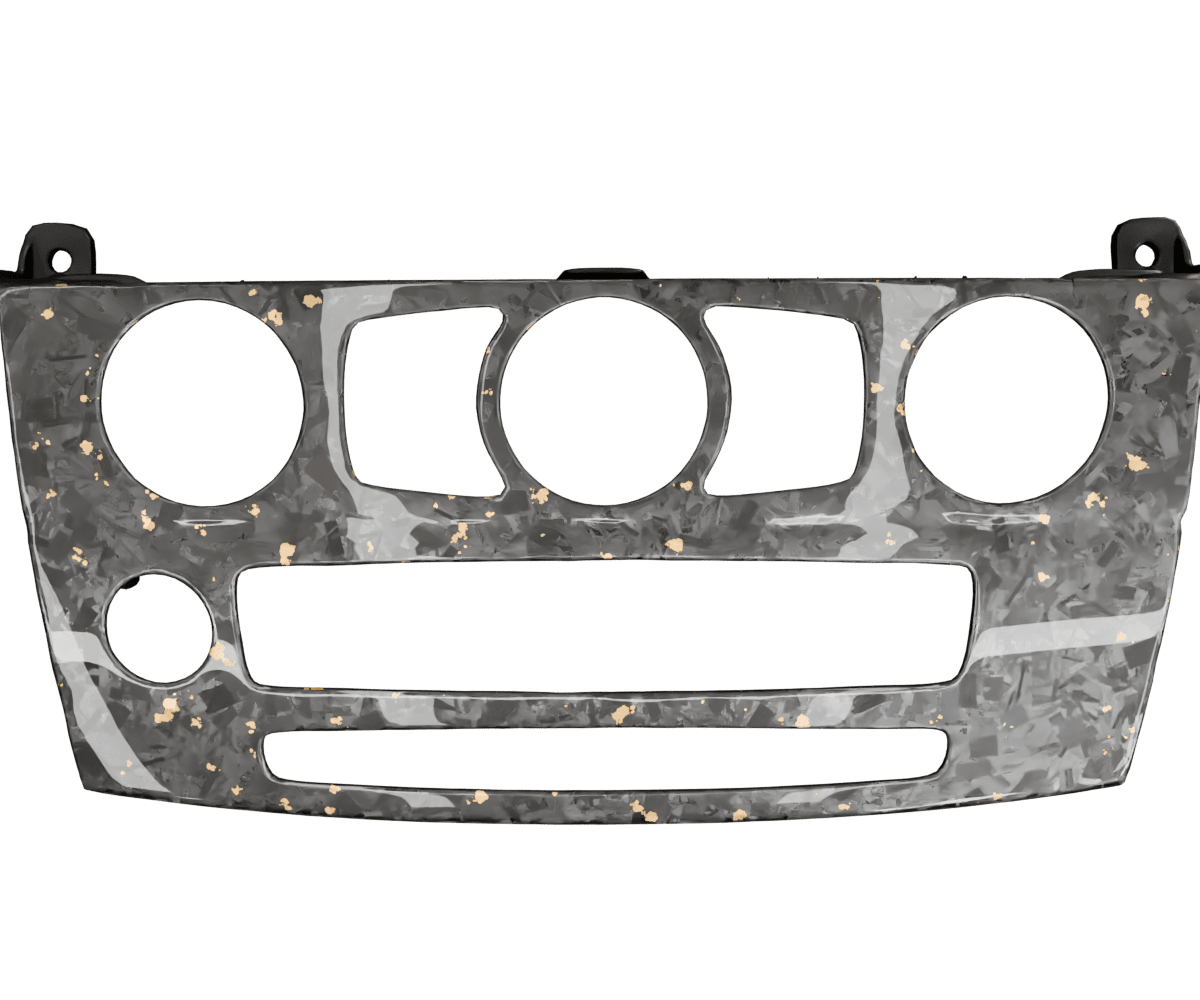 2004-2010 BMW 5-SERIES E6X AC PANEL COVER