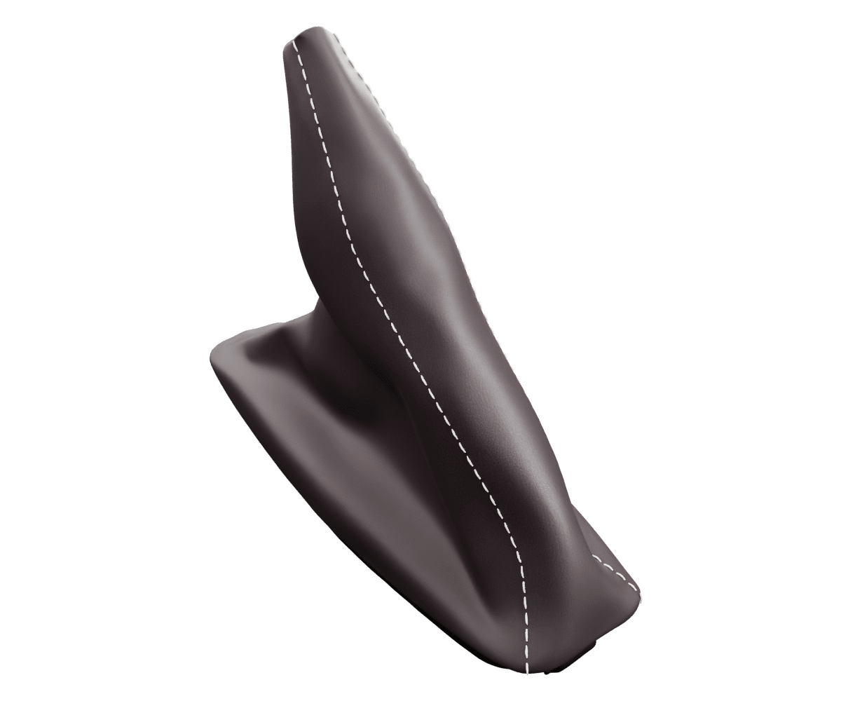 bmw e46 Premium Nappa leather e brake boot with custom stitching