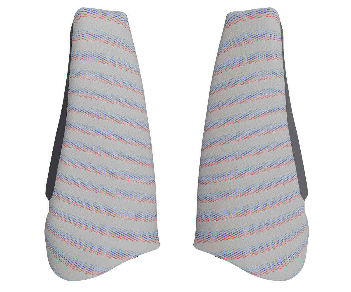 2006-2013 BMW 3-SERIES E92 COUPE REAR BOLSTERS