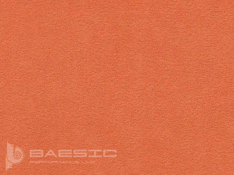 Alcantara - Unbacked 2969 Mango Orange- Leather Automotive Interior Upholstery