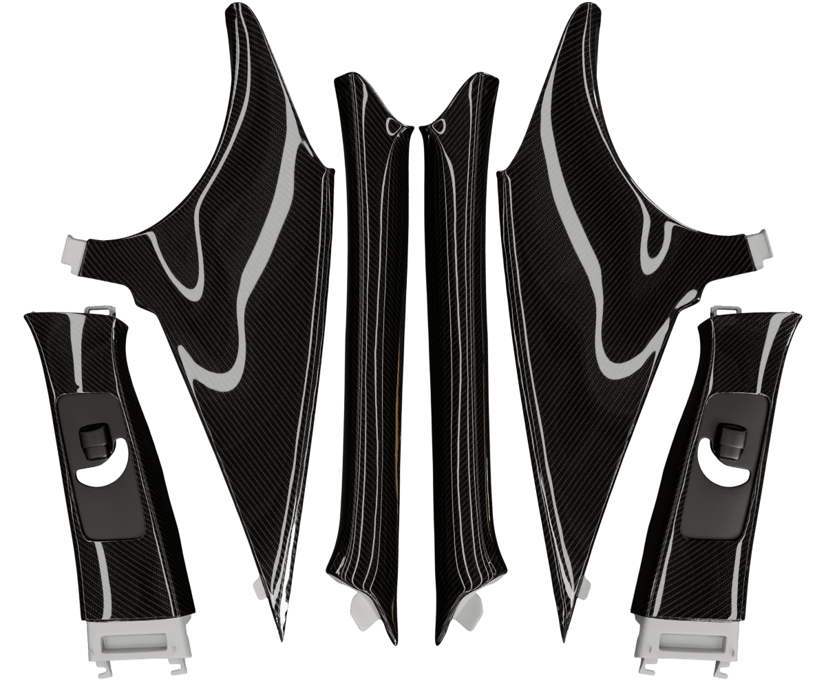 1998-2000 LEXUS GS S160 PILLARS