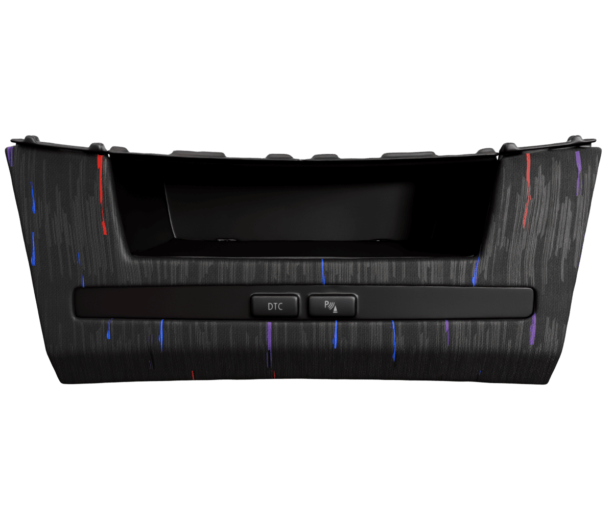 2004-2010 BMW 5-SERIES E6X DASH ACCESSORY PANEL W TRAY