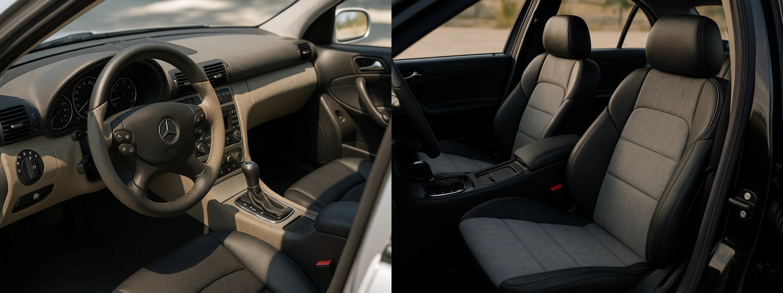 C-Class Sedan W203  interior image