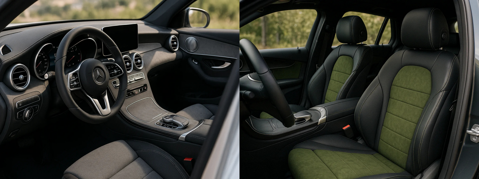 Mercedes Benz GLC-GLK-Class X253 interior