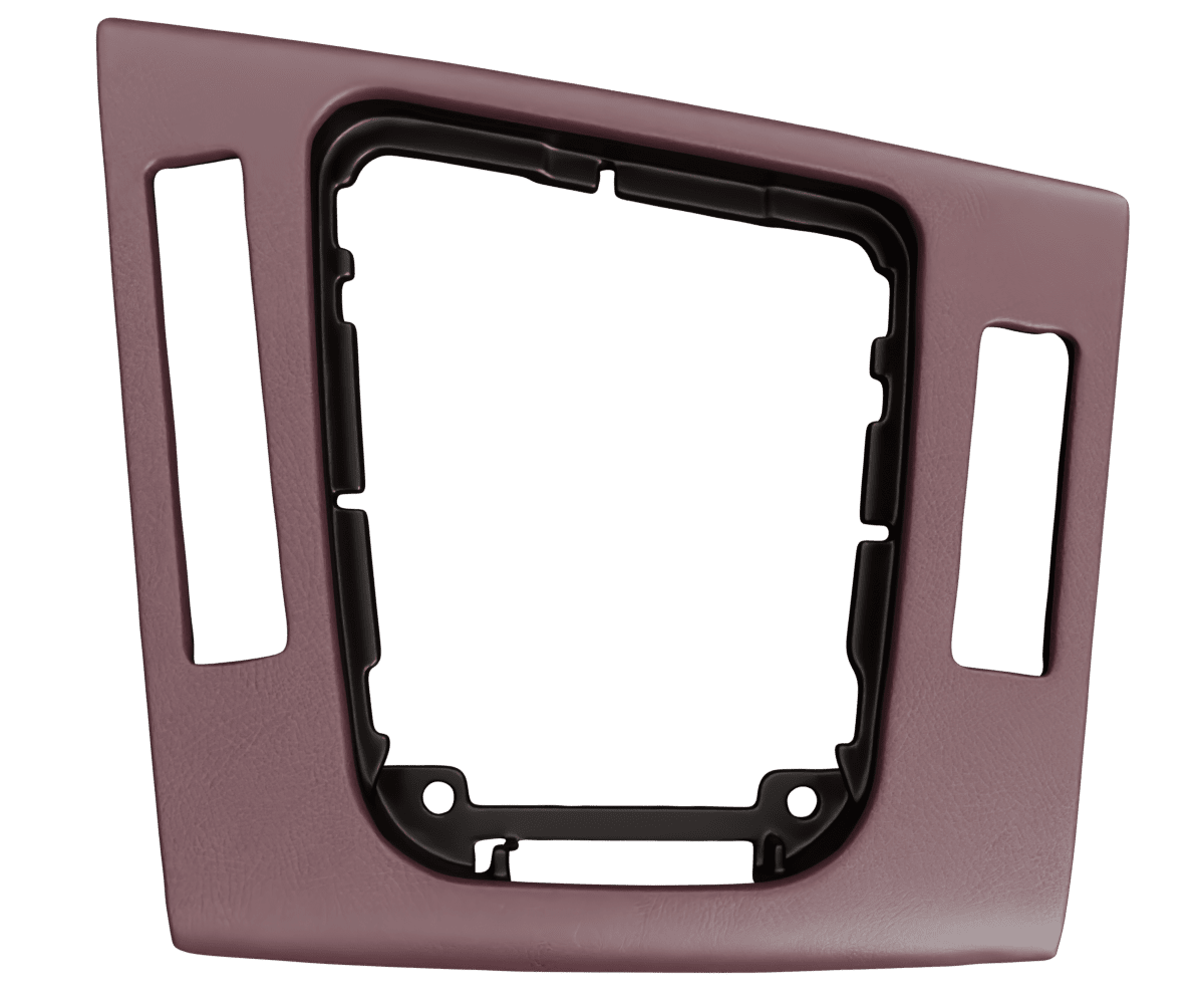 bmw e46 Premium Nappa leather center console with custom stitching