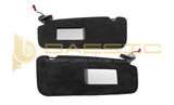 BMW E60 Sun Visor Pair Alcantara Suede