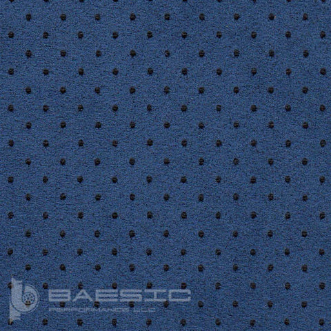 Alcantara - Perforated 6408.B1 Blue - Leather Automotive Interior Upholstery