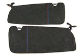 BMW E46 Sun Visor Pair Alcantara Suede