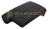 BMW E90 E92 E9X Arm Rest Alcantara Red Stitch