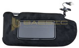 Infiniti M35 M45 Right Sun Visor Wrapped In Black Alcantara Suede